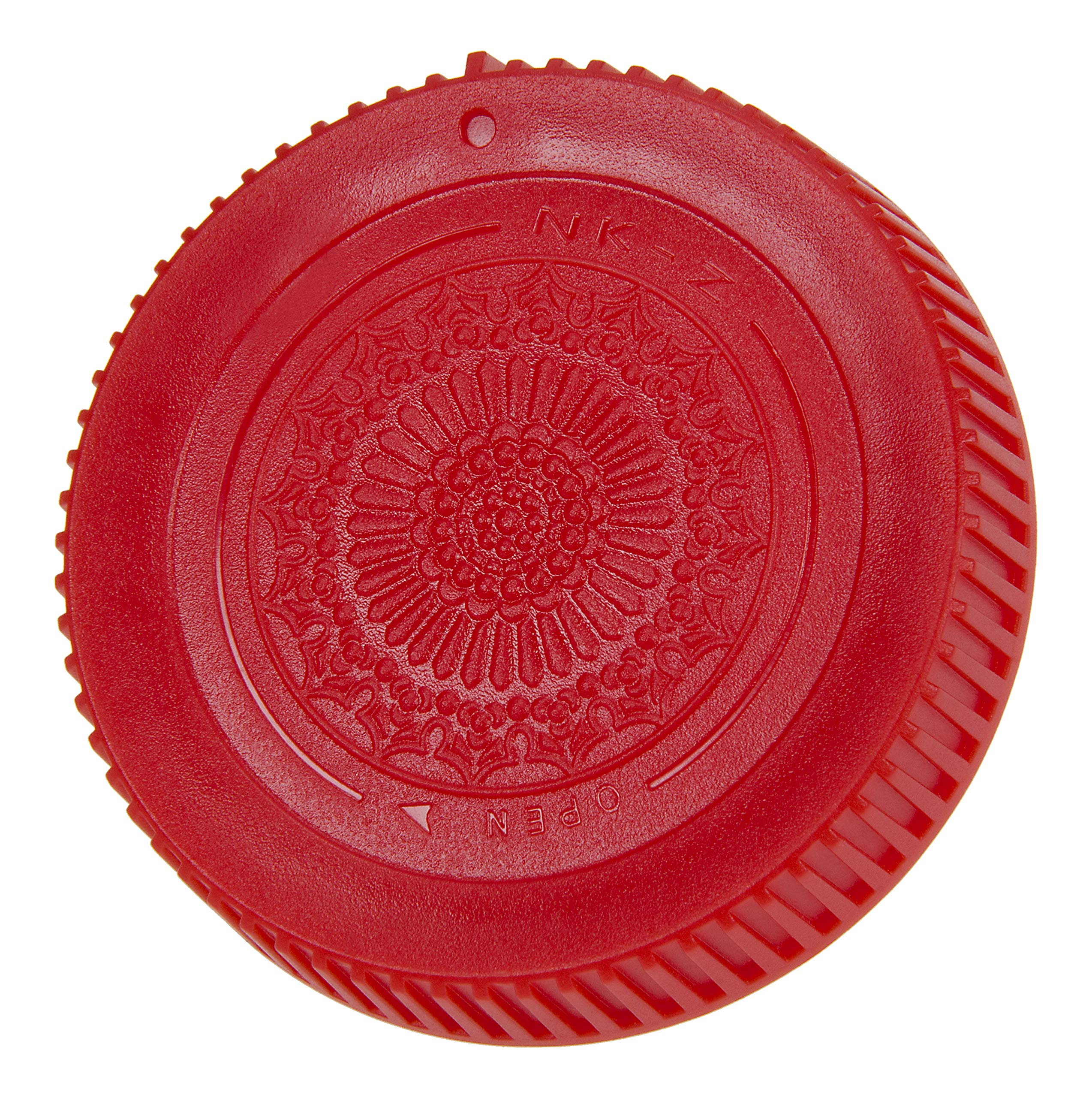 Amazon | Fotodiox デザイナーレッドリアレンズキャップ Nikon Zレンズ